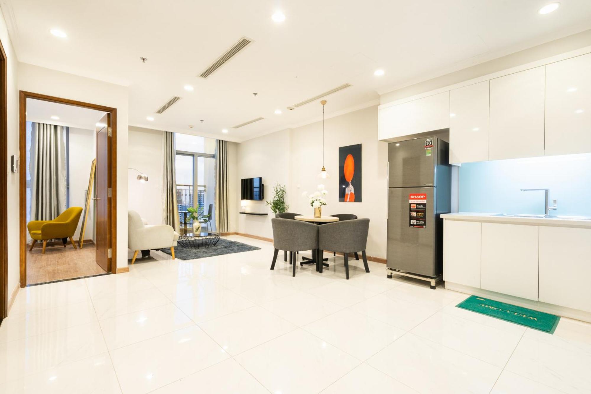 Aspire Apartment City View Vincentral Binh Thanh Thành Pho Ho Chí Minh Esterno foto